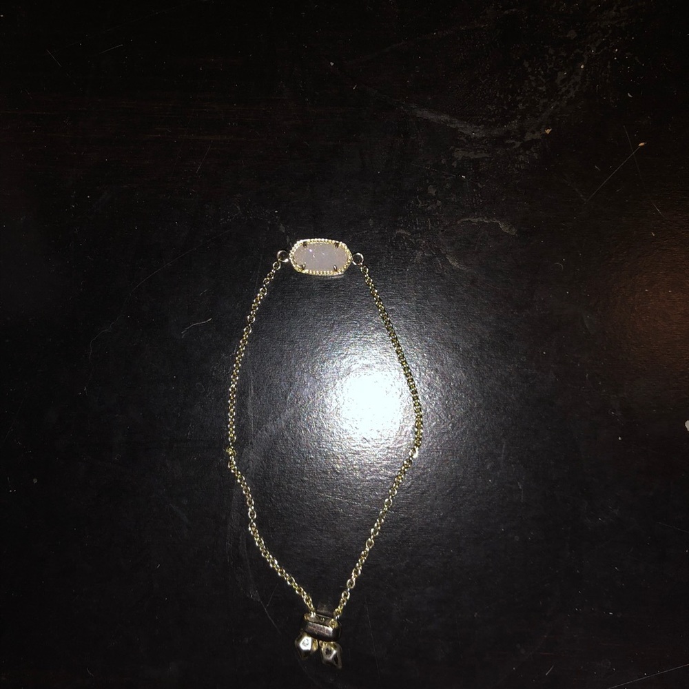 Kendra Scott bracelet in white drusy